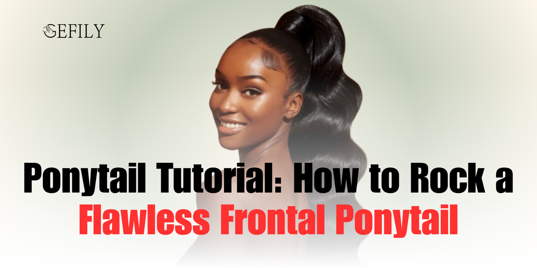 Ponytail Tutorial: How to Rock a Flawless Frontal Ponytail