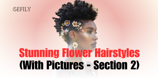 Stunning Flower Hairstyles (With Pictures - Section 2)