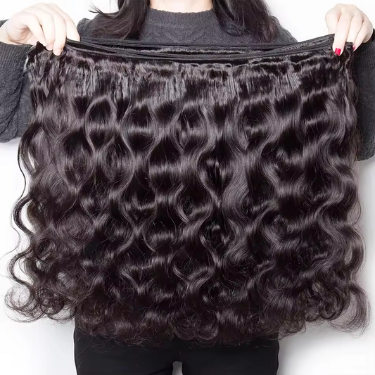 Gefily WHOLESALE 10PCS ONLY 99$ Brazilian Bundles Natural Black Body Wave Hair