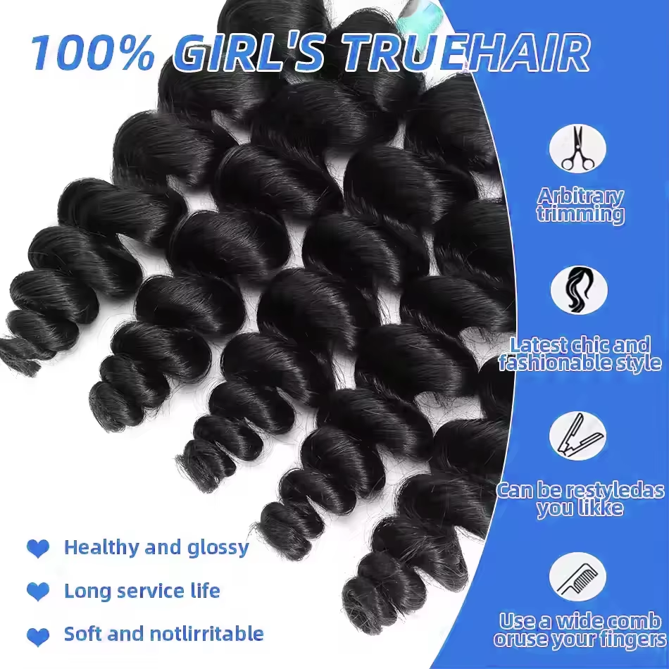 Wholesale of 20 Bundles of Bundles for Only $686- Premium Natural Loose Wave Bundles Human Hair 10 bundles of 22 inches+10 bundles of 28 inches