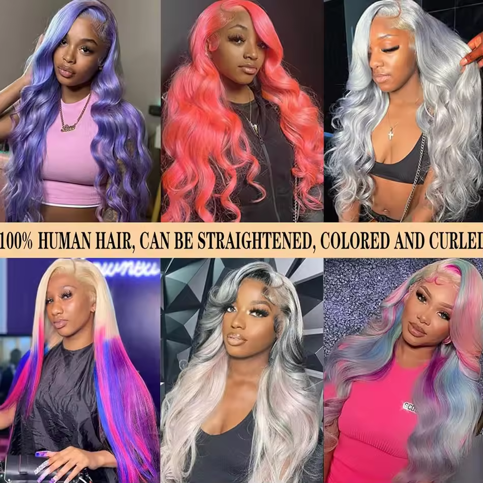 Gefily 16-30Inch Color 613 Body Hair BundlesWave 4 Bundles
