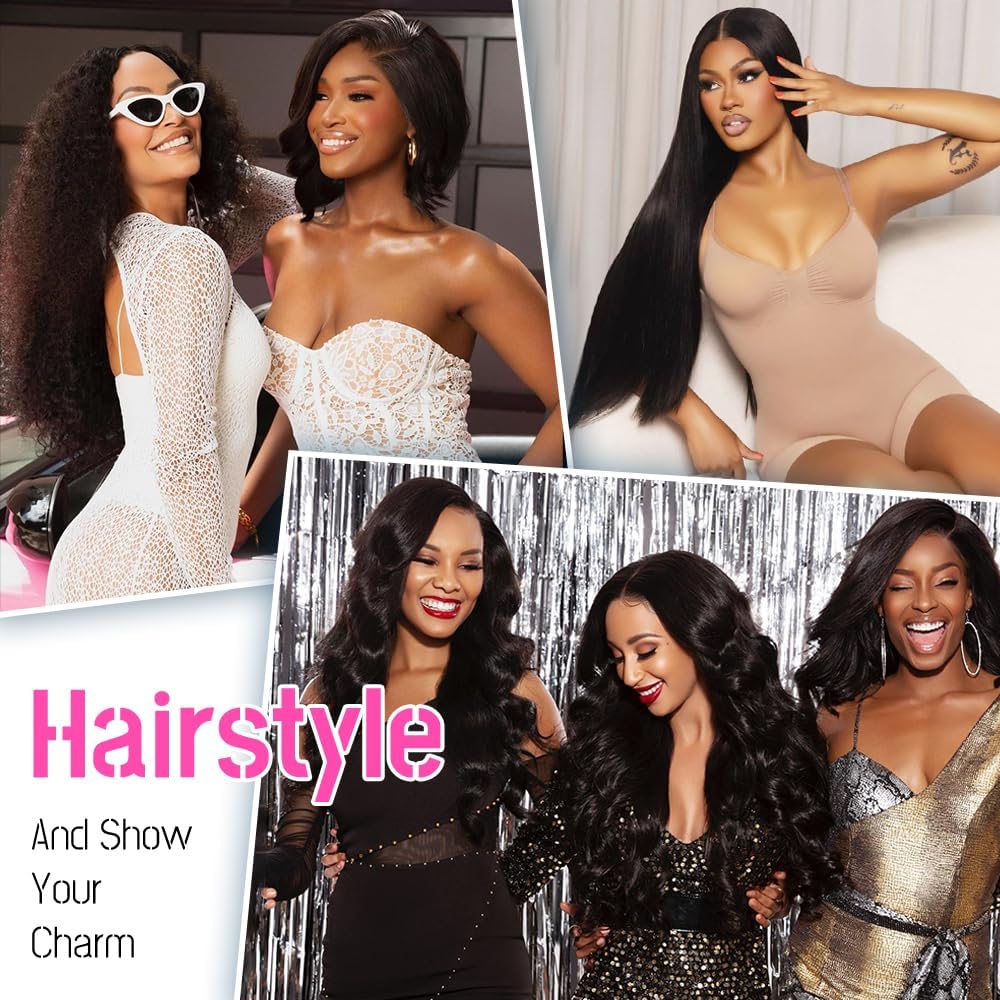 13x6 Straight Lace Front Wigs Human Hair 30 Inch Bone Straight Human Hair Wig For Women Human Hair