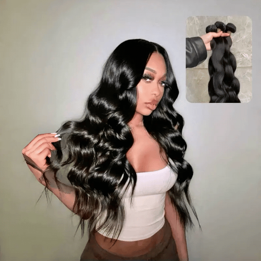 Wholesale of 30 Bundles of Bundles For Only $971- Premium Natural Body Wave Bundles Human Hair 10 bundles of 16 inches+10 bundles of 24 inches+10 bundles of 30 inches