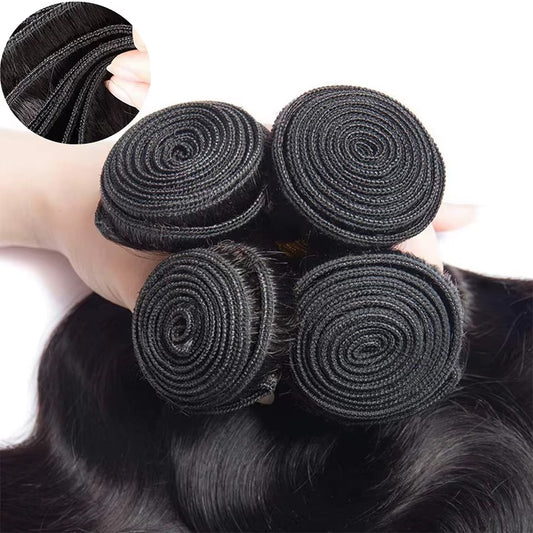 Gefily WHOLESALE 10PCS ONLY 109$ Brazilian Bundles Natural Black Loose Wave Hair