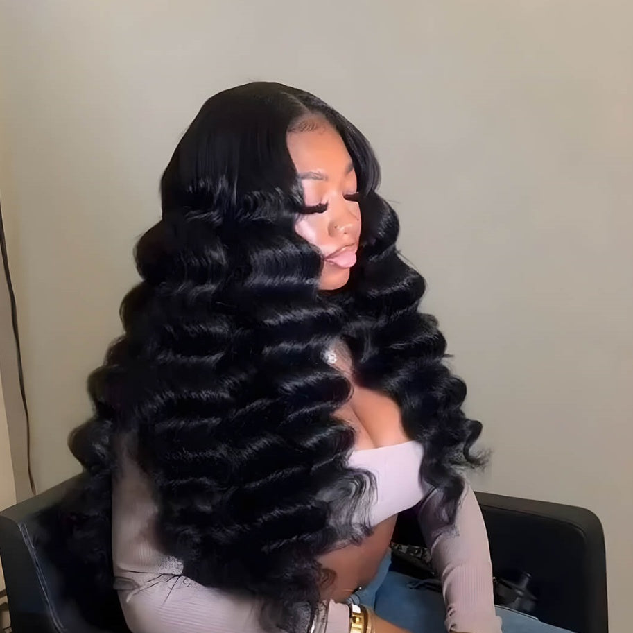 Wholesale of 30 Bundles of Bundles For Only $971- Premium Natural Loose Wave Bundles Human Hair 10 bundles of 16 inches+10 bundles of 24 inches+10 bundles of 30 inches